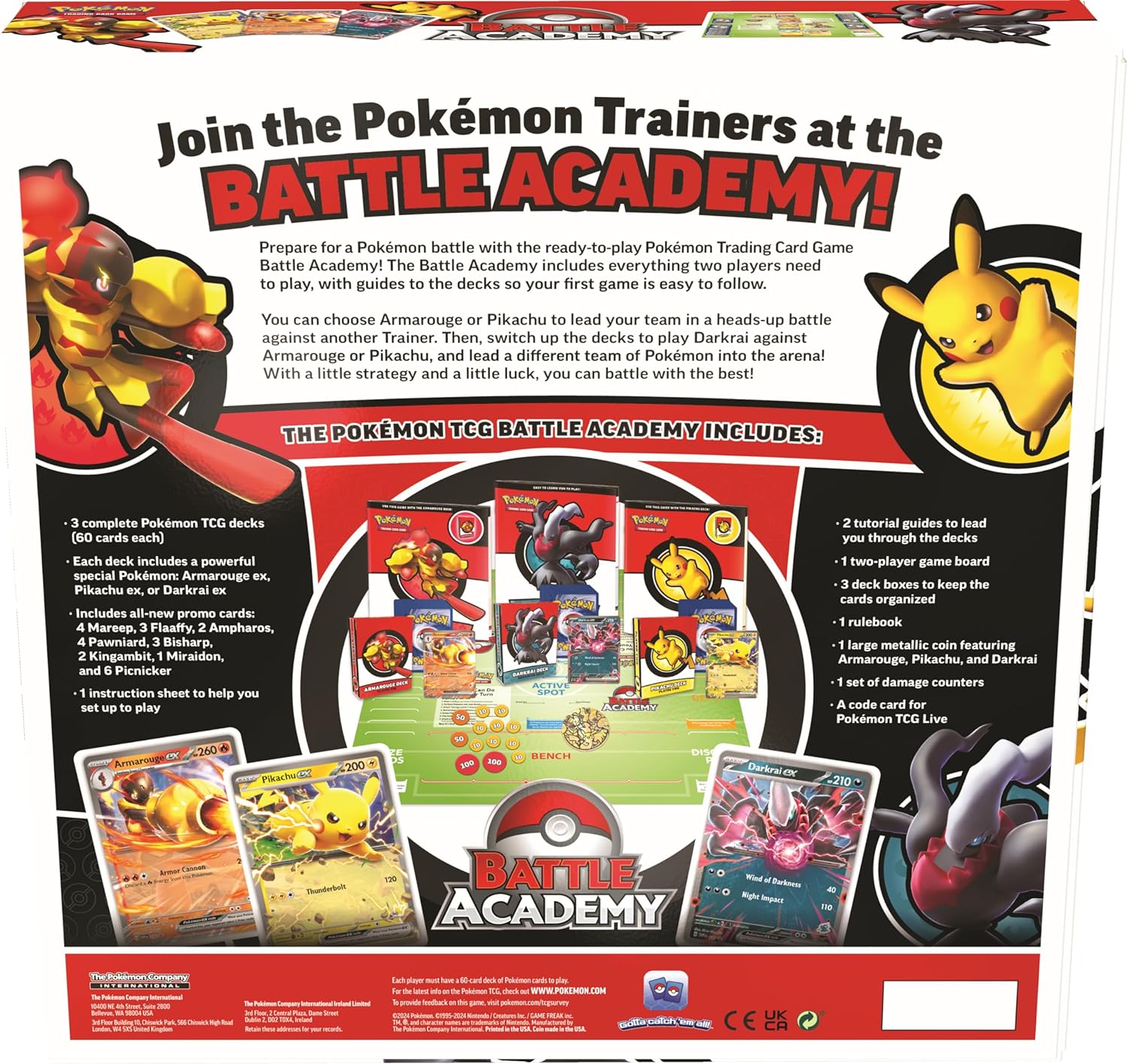 Pokemon TCG: Battle Academy 2024
