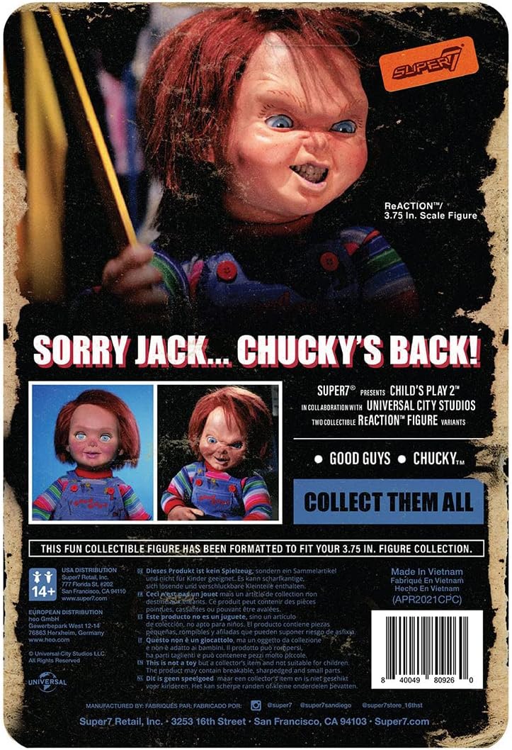 Super 7 Reaction Chucky