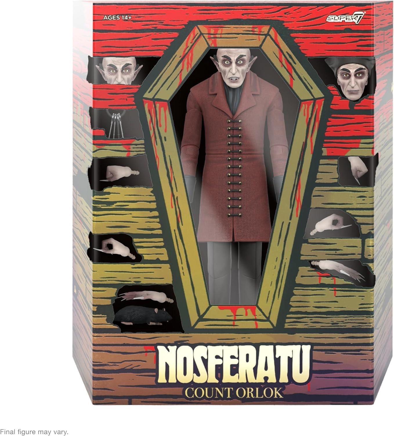 Super 7 Ultimate Nosferatu Ultimates Wave 02 - Count Orlok (Full Color)