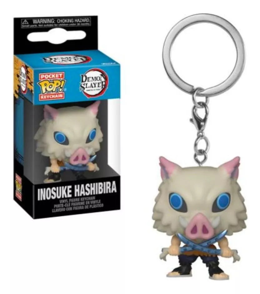 Funko Pop Llavero Demon Slayer: Kimetsu No Yaiba - Inosuke