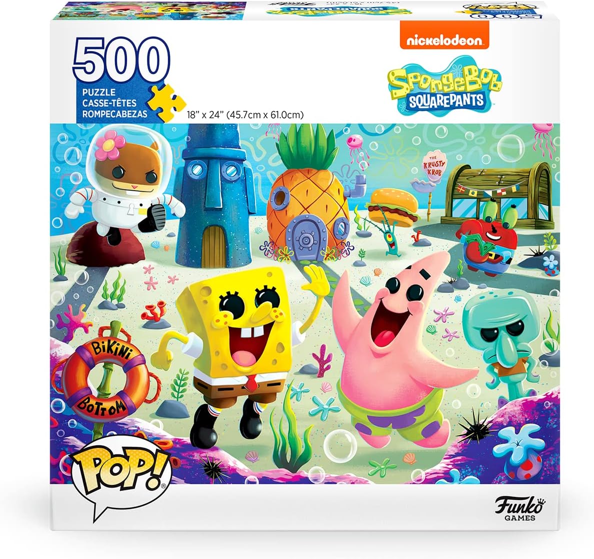 Funko Pop Rompecabezas Bob Esponja
