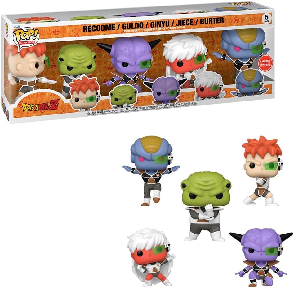 Funko Pop Dragon Ball Z S10 Ginyu Force (5 pack)
