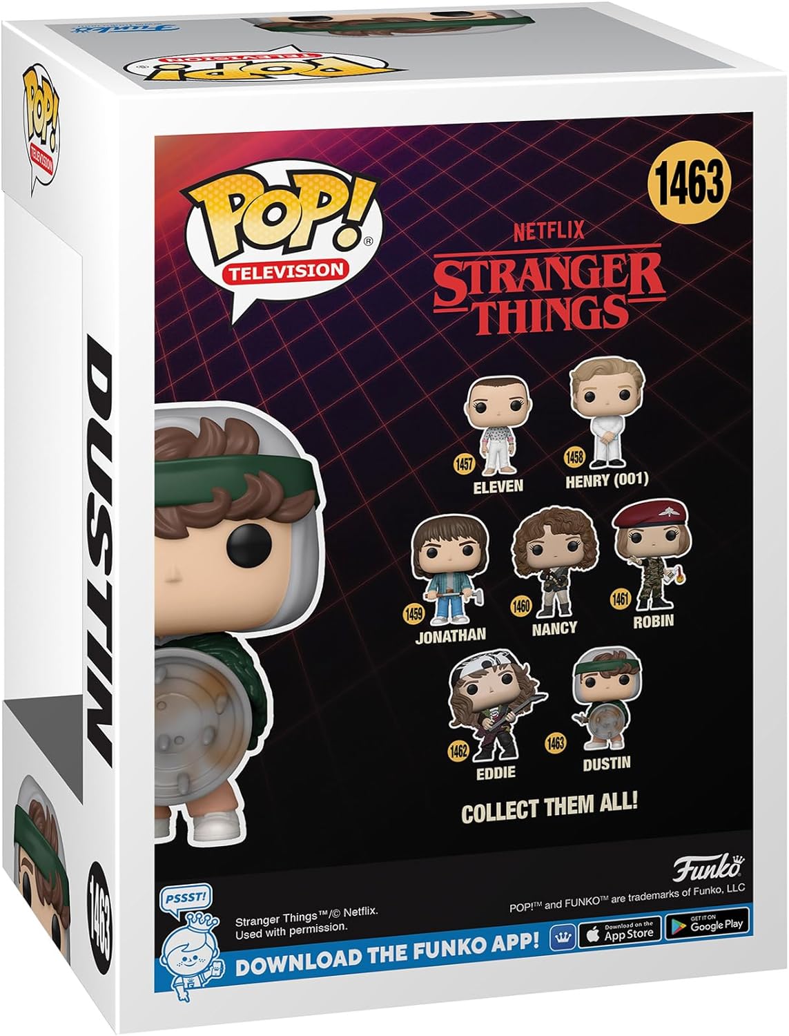 Funko Pop TV: Hunter Dustin Stranger Things S4
