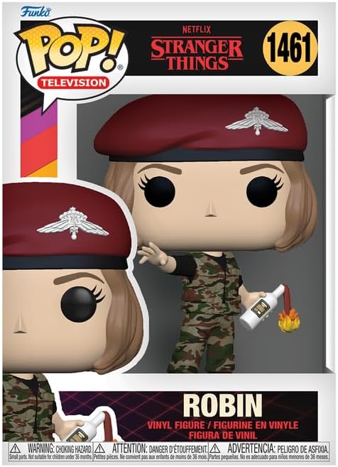 Funko Pop TV: Hunter Robin w/Cocktail Stranger Things ST S4