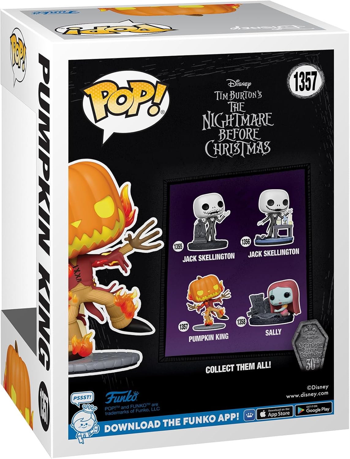 Funko Pop Mundo De Jack 30 Aniversario - Rey Calabaza