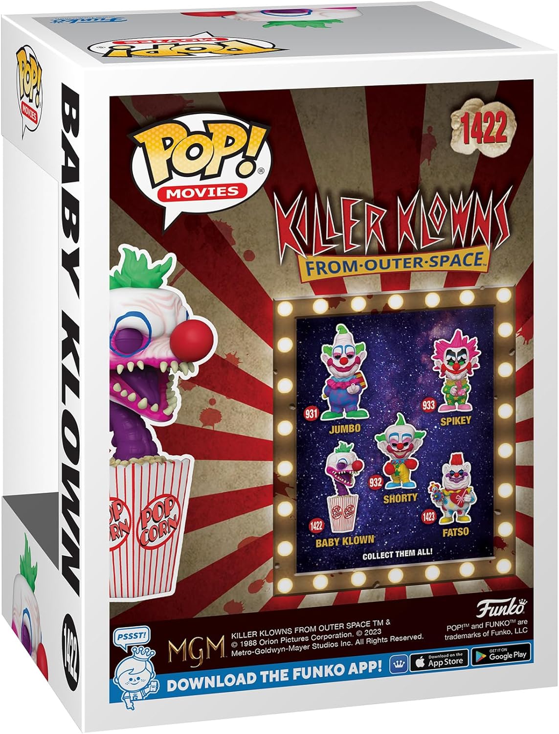 Funko Pop Movies: Killer Klowns from Outer Space - Baby Klown