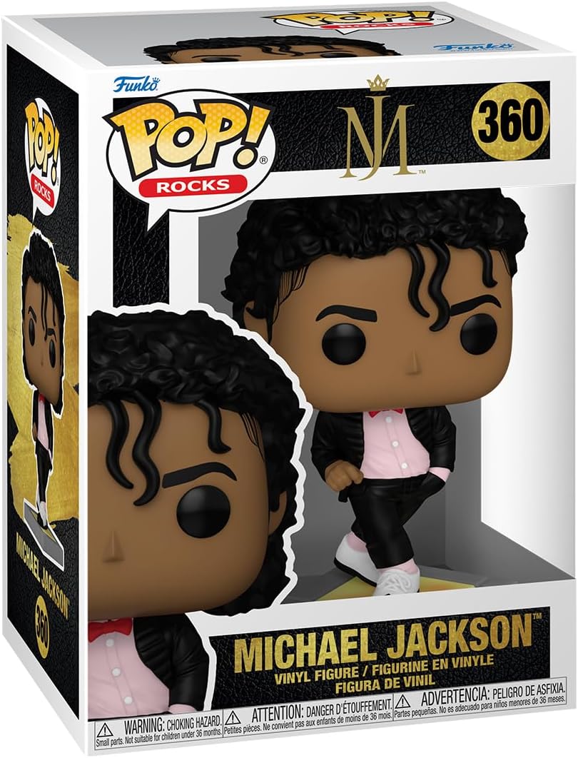 Funko Pop Rocks: Michael Jackson- Michael Jackson Billie Jean