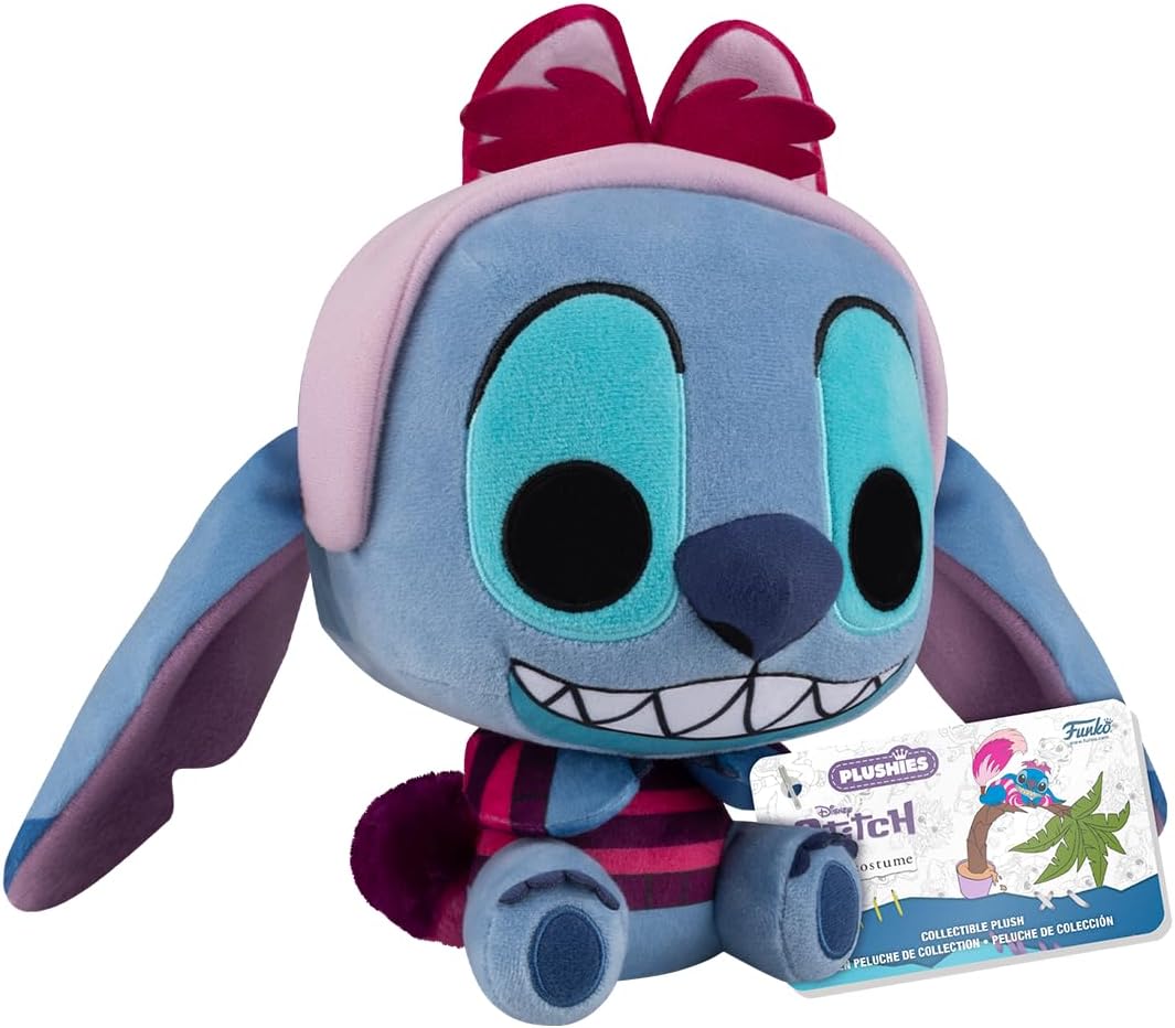 Funko Pop Disney Peluche Stitch Como El Gato Cheshire (Alicia en País Maravillas)