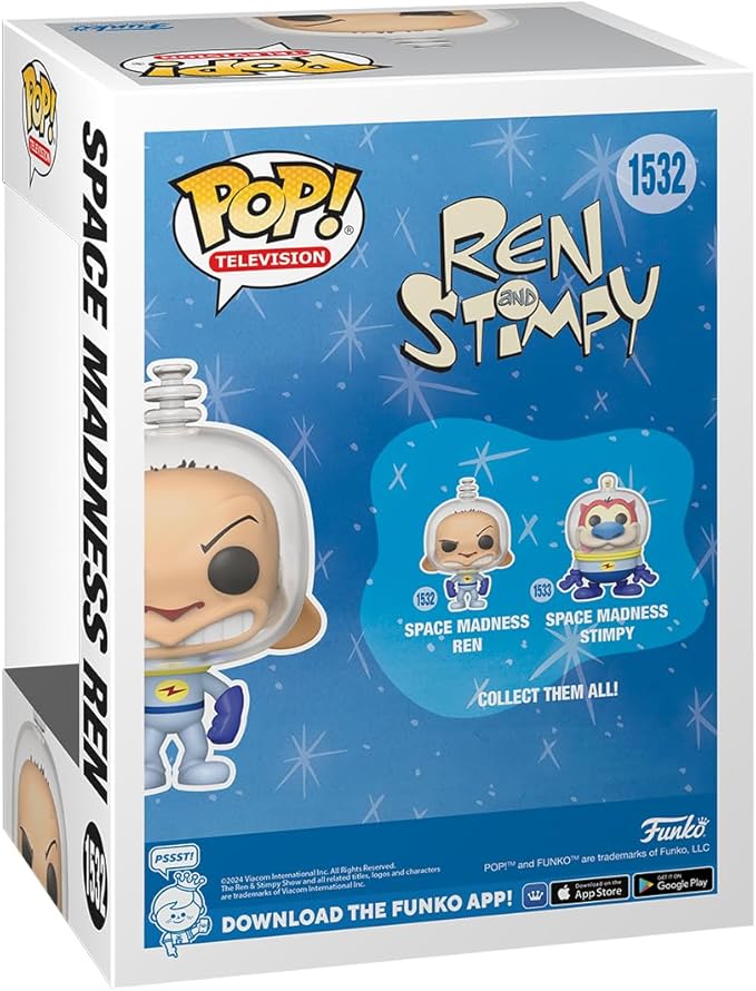 Funko Pop: Ren y Stimpy - Ren Traje Espacial