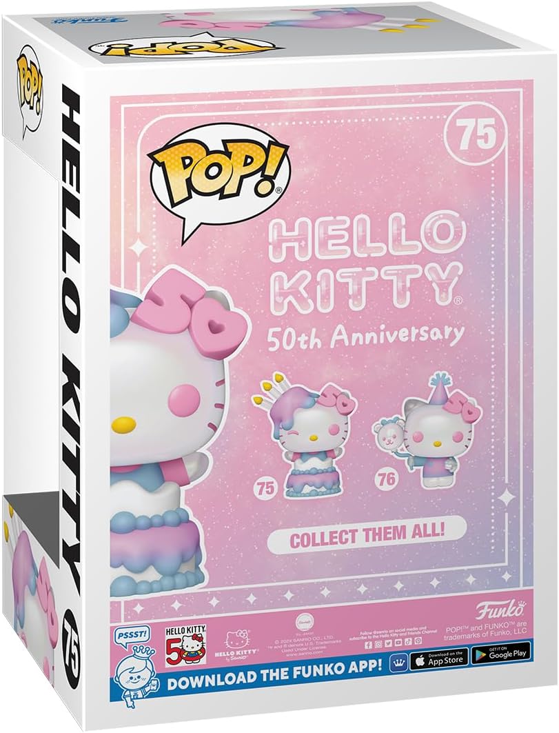 Funko Pop Sanrio: Hello Kitty 50 Aniversario - Hello Kitty En Pastel