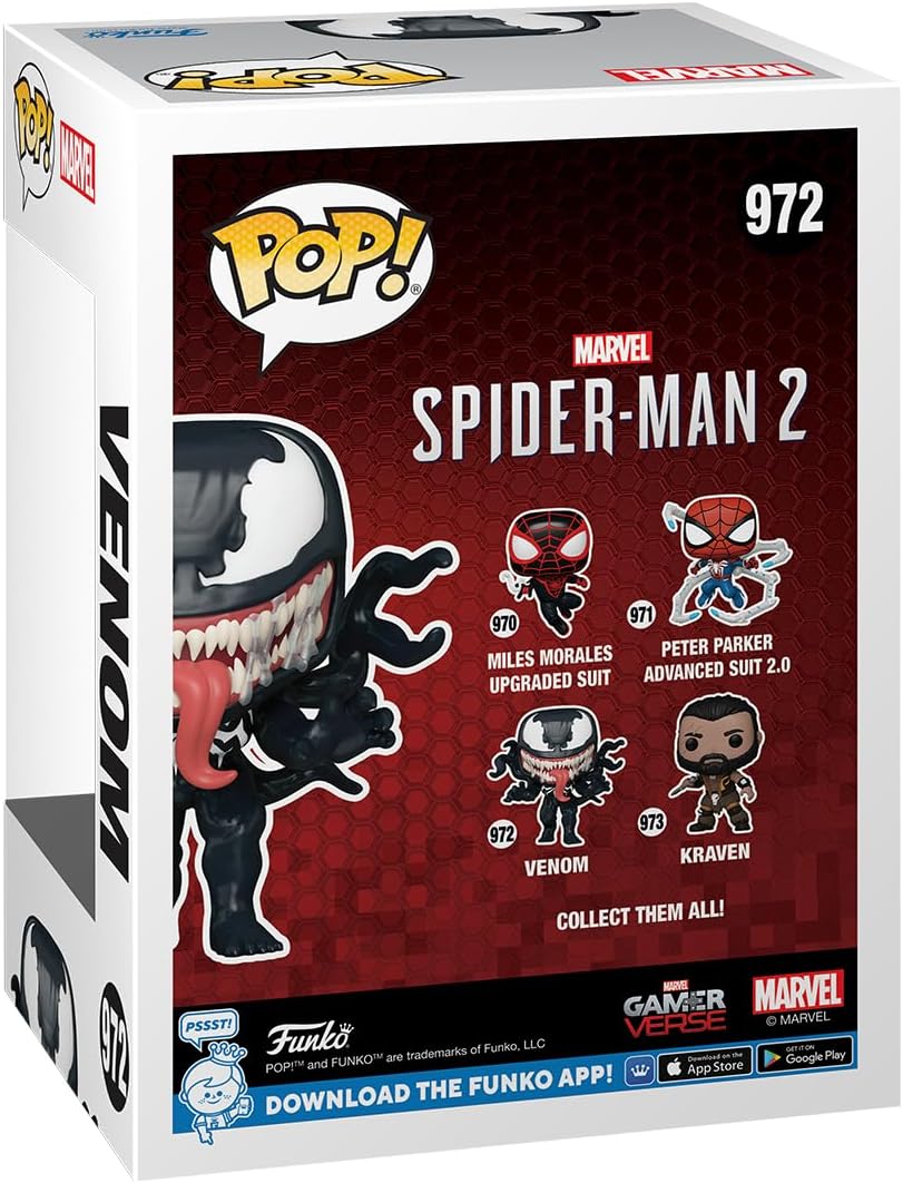 Funko Pop Games: SpiderMan 2 - Venom
