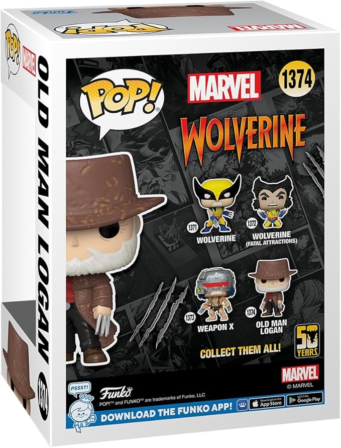 Funko Pop Marvel: Wolverine 50 Aniversario - Old Man Logan