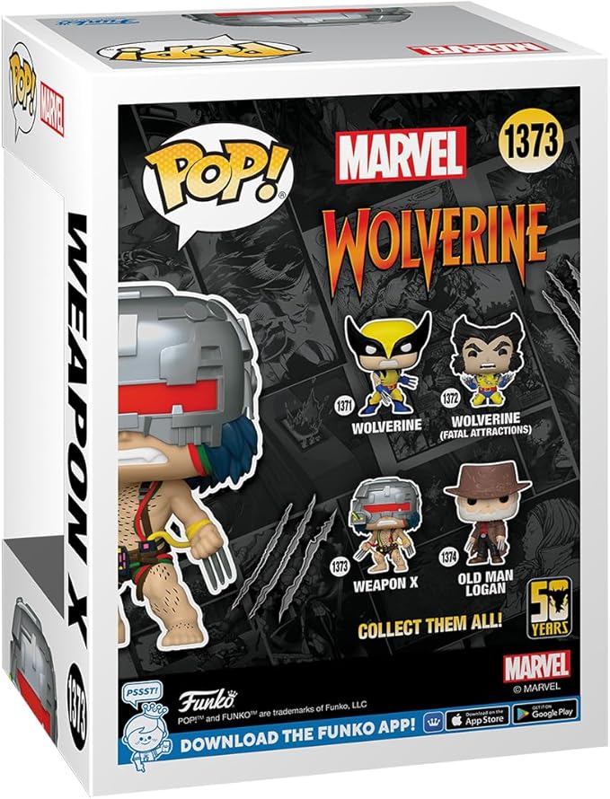 Funko Pop Marvel: Wolverine 50 Aniversario - Arma X