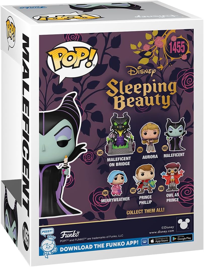 Funko Pop Disney: La Bella Durmiente 65 Aniversario - Malefica con vela