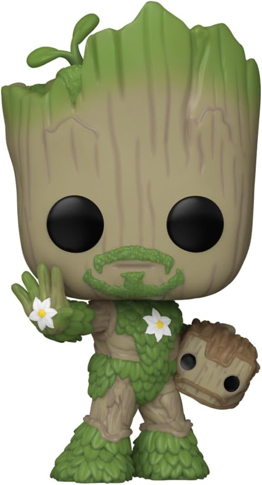 Funko Pop Marvel: Todos Somos Groot - Iron Man