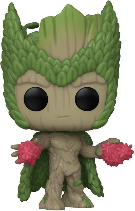 Funko Pop Marvel: Todos Somos Groot - Bruja Escarlata
