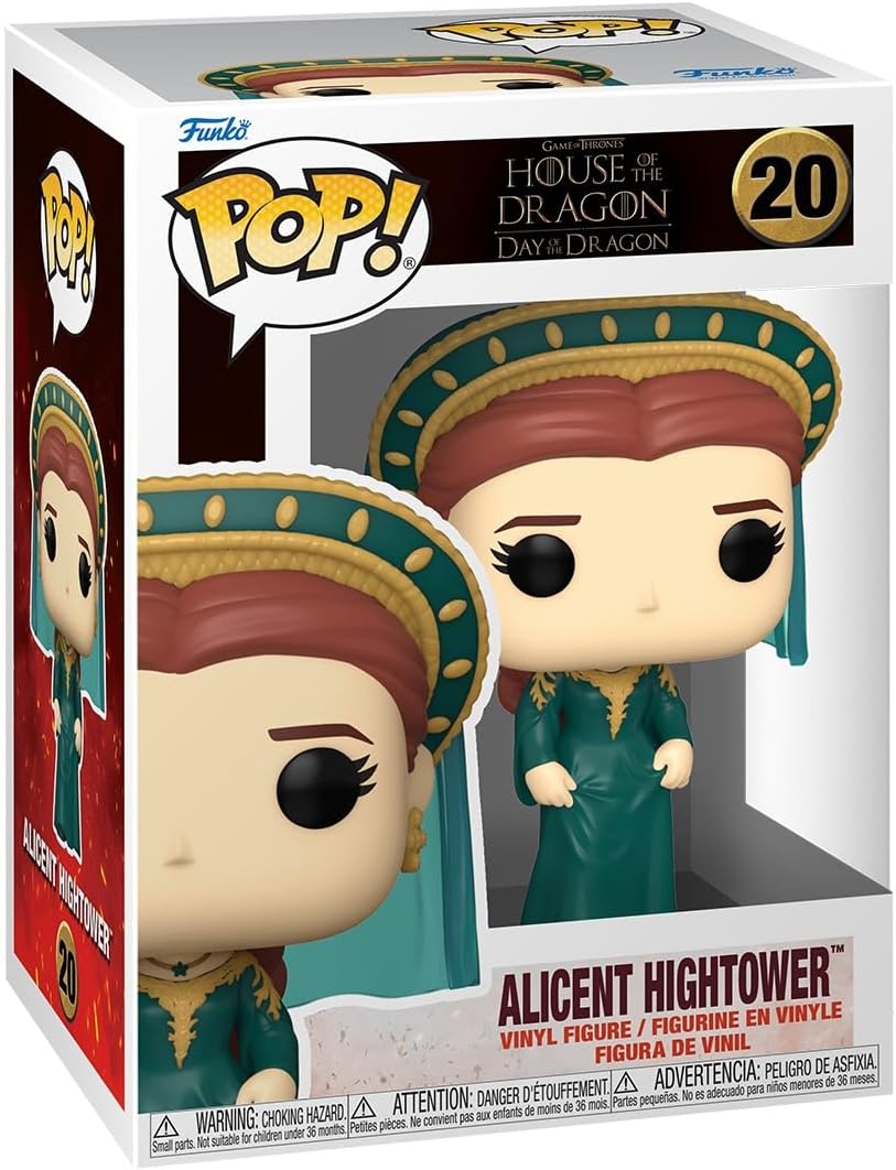 Funko Pop: House of Dragon - Alicent Hightower con Velo