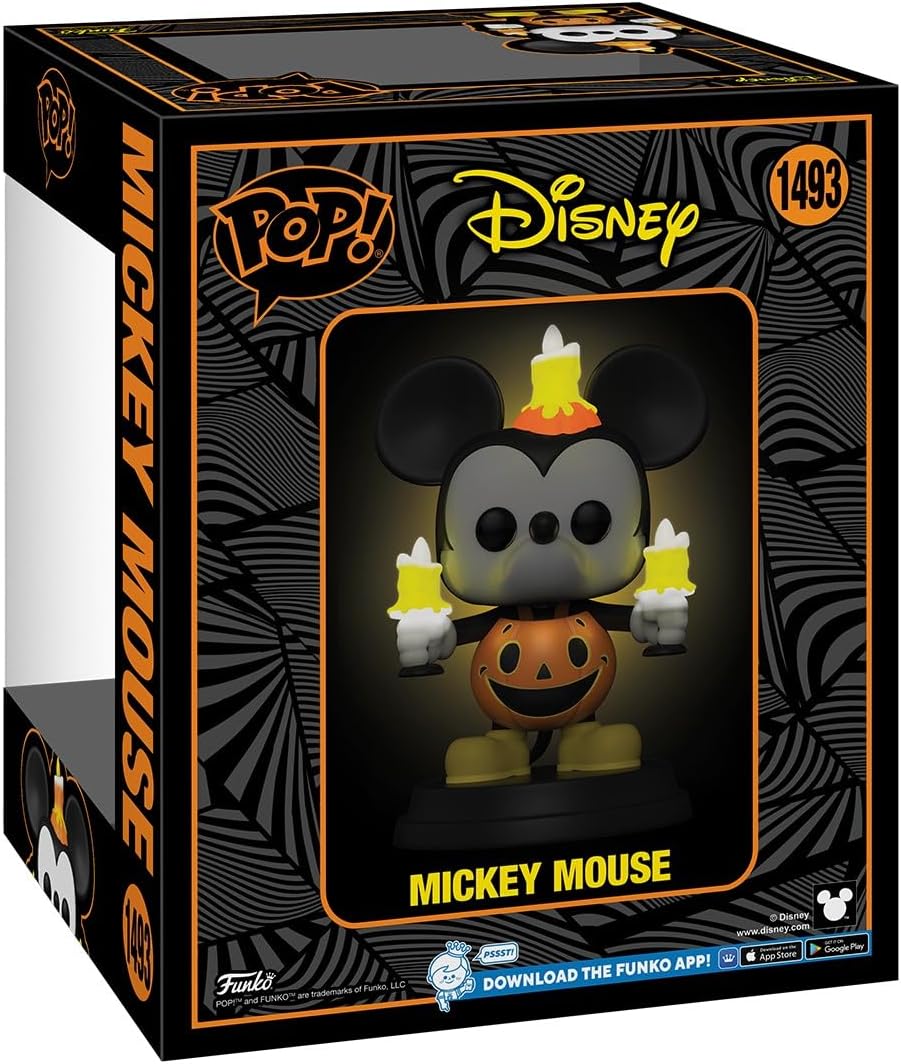 Funko Pop Disney: Mickey Disfrazado de Calabaza Electrónico 6"