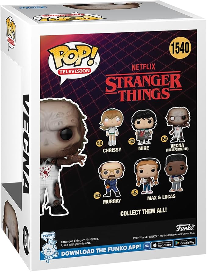 Funko Pop: Stranger Things - Vecna Transformación