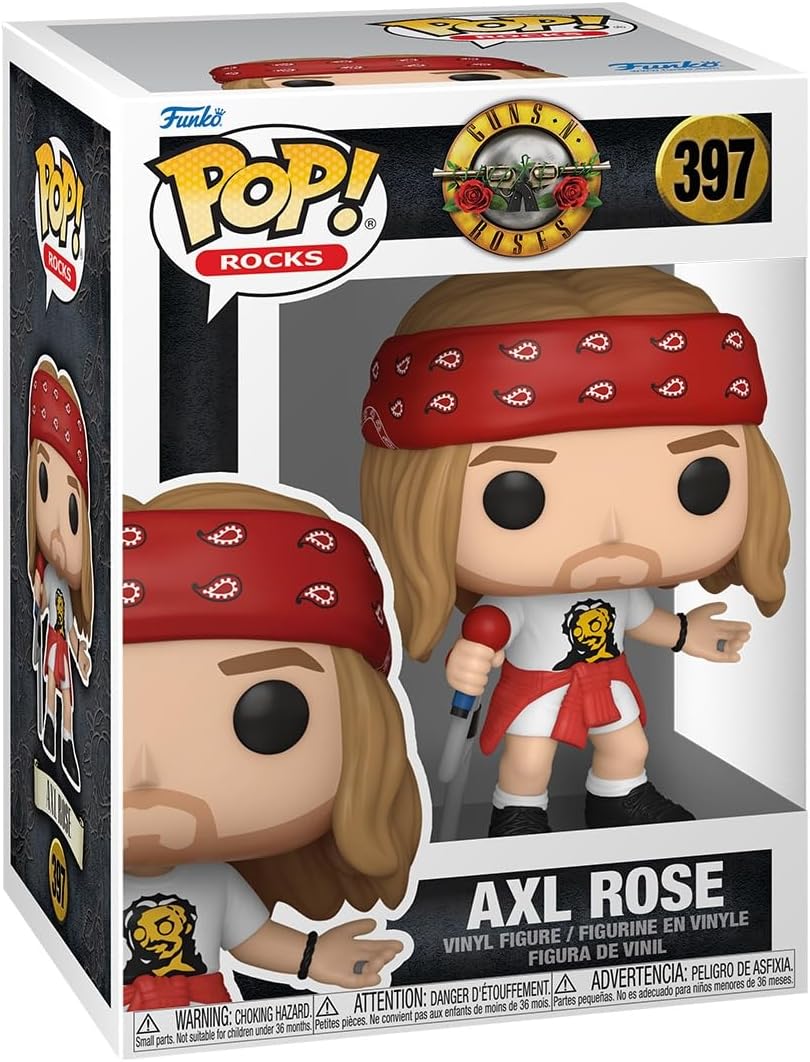 Funko Pop Rocks: Guns N Roses - Axl Rose 1992