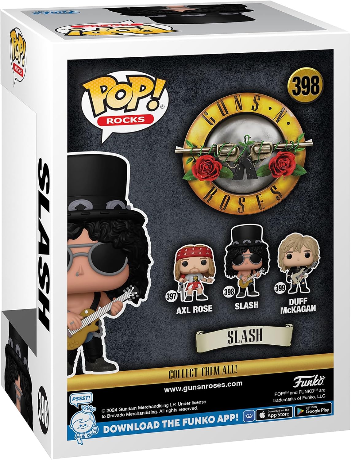 Funko Pop Rocks: Guns N Roses - Slash 1990
