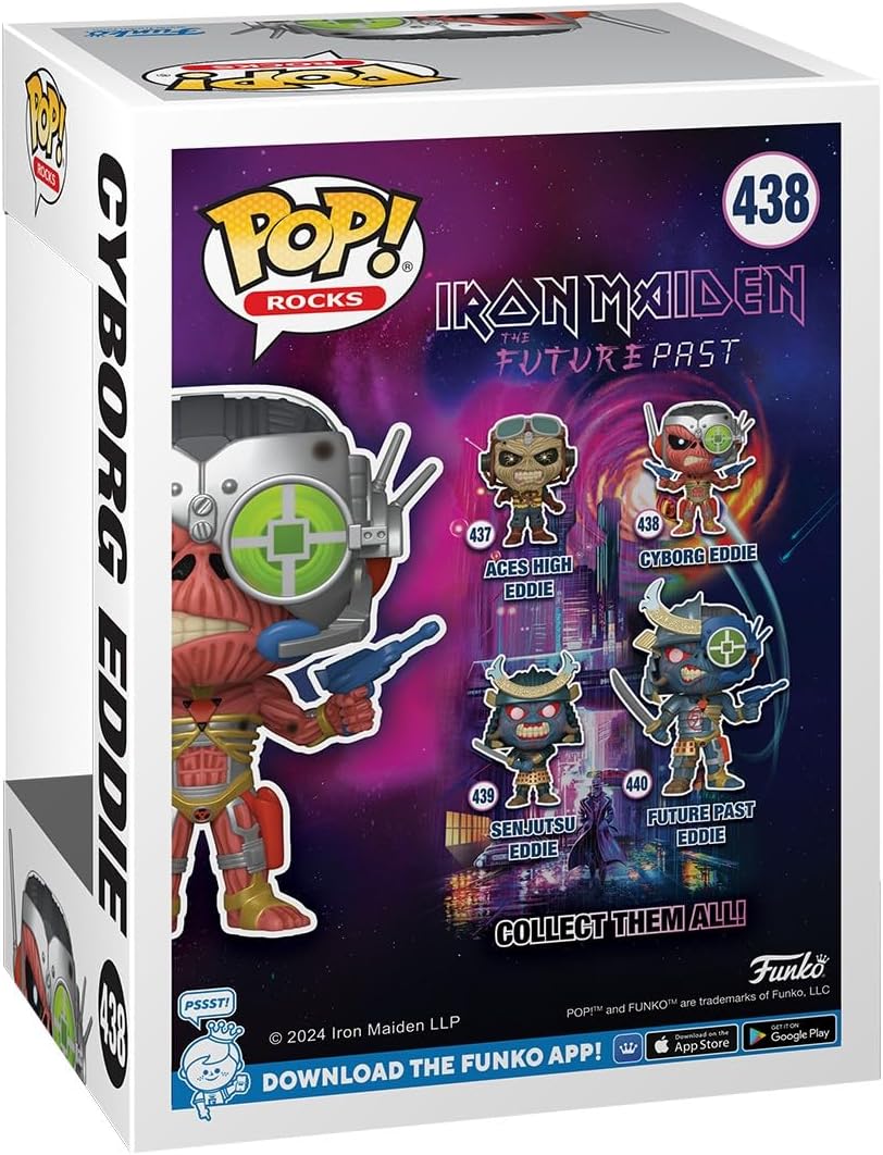 Funko Pop Rocks: Iron Maiden - Cyborg Eddie