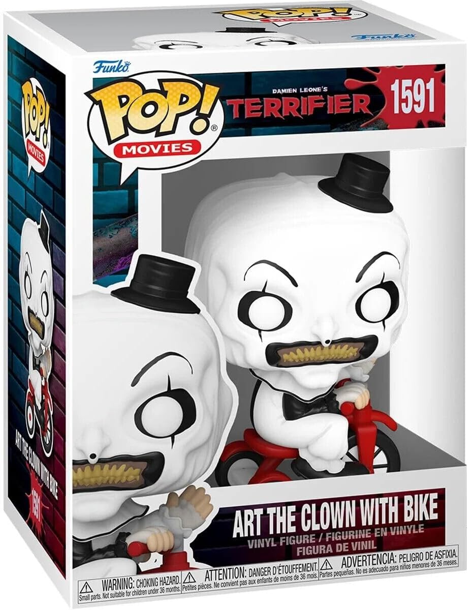 Funko Pop Terrifier - Art the Clown with Bike 1591