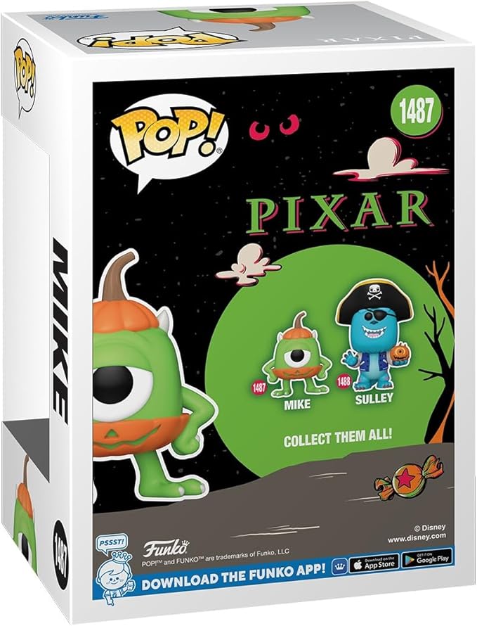 Funko Pop Disney: Pixar Halloween - Calabaza Mike
