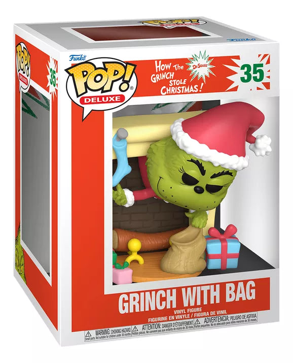 Funko Pop: El Grinch En Chimenea 6"