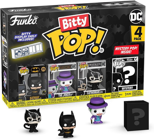 Funko Bitty Pop: DC Batman 85 Aniversario - Batman 4 Pack