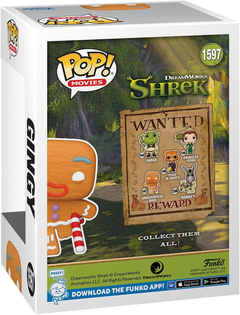 Funko Pop: Shrek DreamWorks 30 Aniversario - Galleta De Jengibre