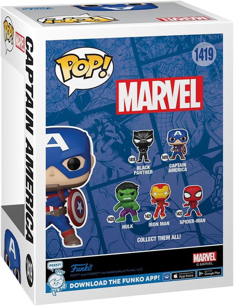 Funko Pop: Marvel New Classics - Capitan America