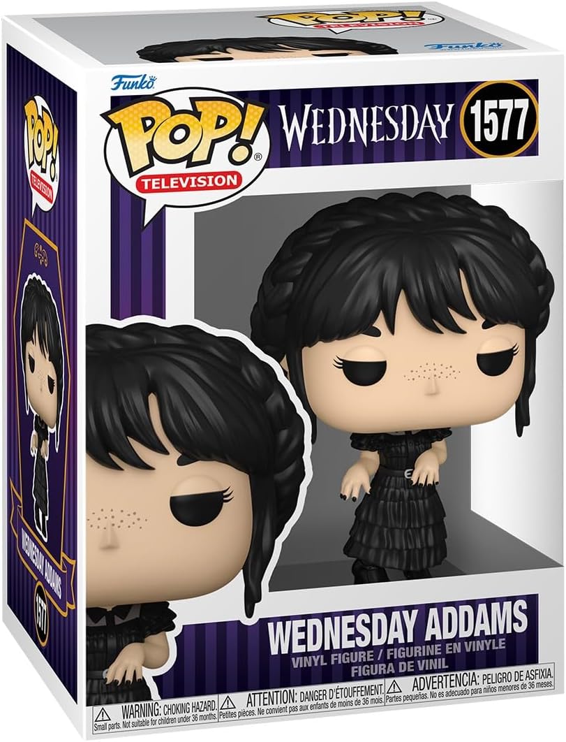 Funko Pop TV: Wednesday- Merlina Addams Baile Raven