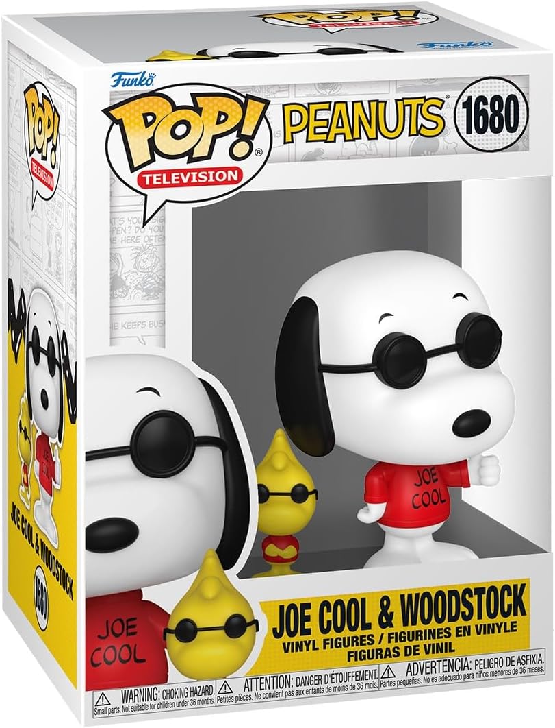 Funko Pop y Buddy: Snoopy - Joe Cool y Woodstock