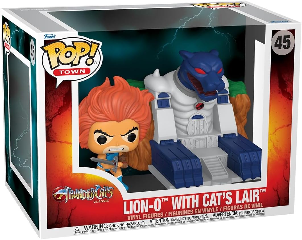 Funko Pop ThunderCats Lion O Con Cubil Felino 6"