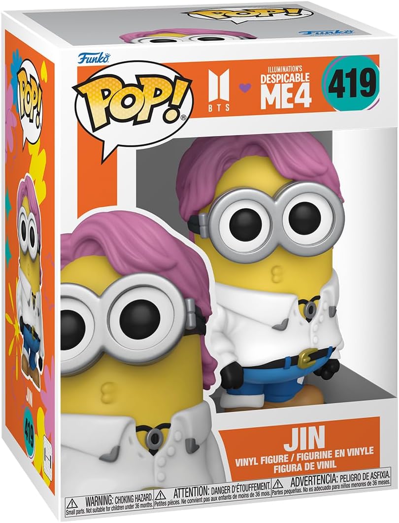 Funko Pop Movies: Mi Villano Favorito X BTS- Jin