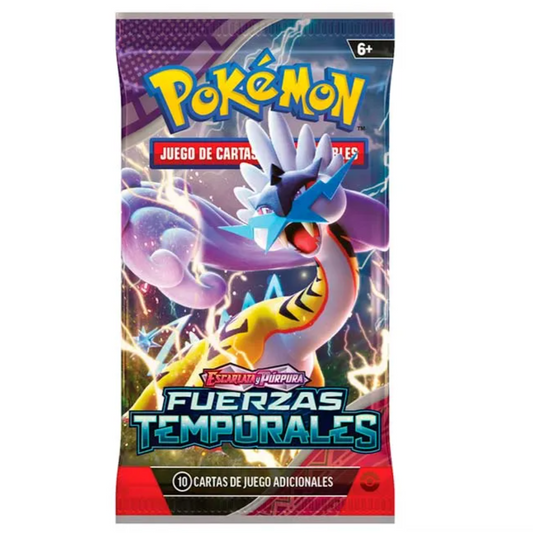 Pokémon TCG: Scarlet & Violet 05 Temporal Forces Sleeved Booster INGLES