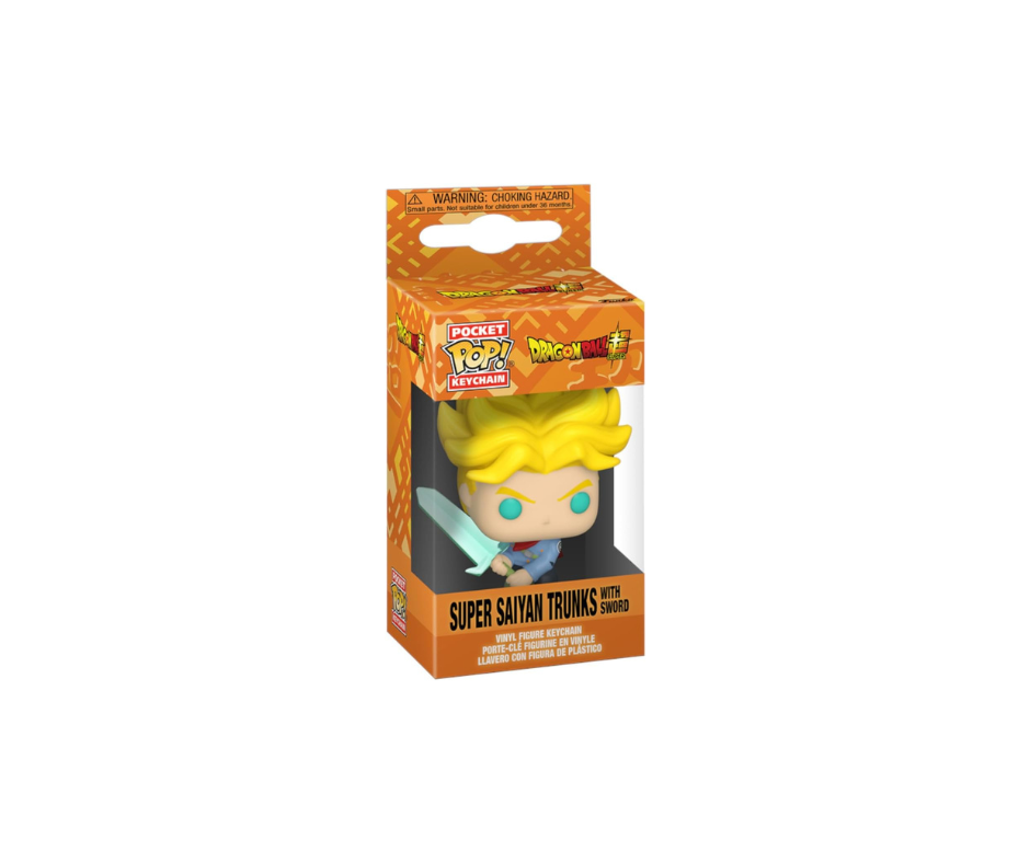 Funko Pop llavero: Super Sayan Trunks