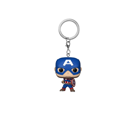 Funko Pop Llavero: Marvel New Classics - Capitan America