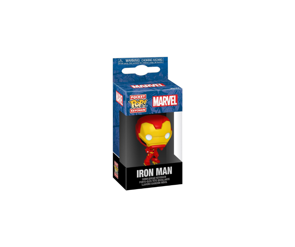 Funko Pop Llavero: Marvel New Classics - Iron Man