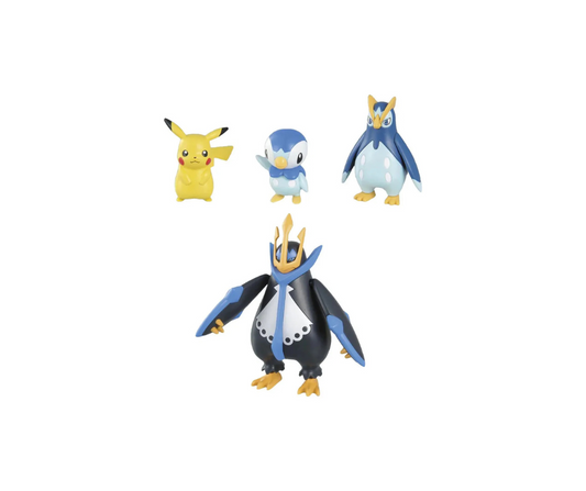 Bandai Model Kit Pokemon Empoleon Evolution Set