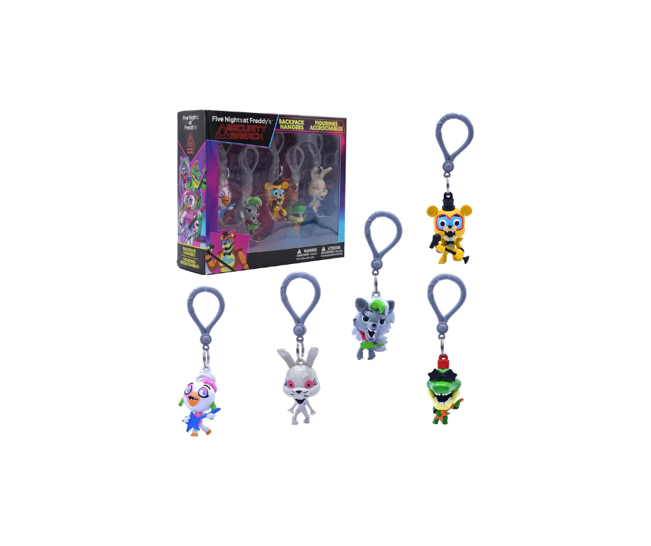 Just Toys Hanger - Llavero Five Nights at Freddy´s Collector Box 5 piezas
