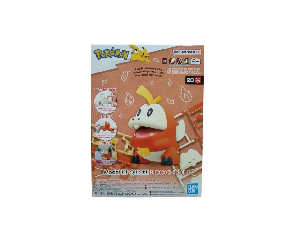 Bandai Model Kit Pokemon Quick 20 Fuecoco
