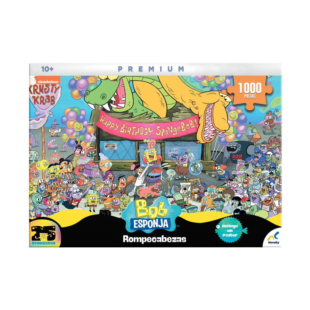 Novelty Rompecabezas - Bob Esponja 1000 Piezas