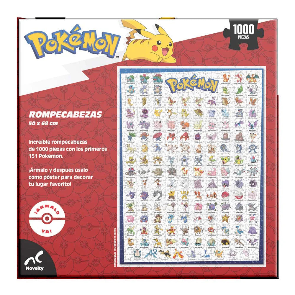 Novelty Rompecabezas - Pokémon 1000 Piezas