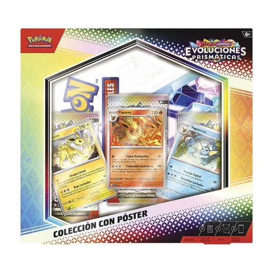 Pokemon TCG Evoluciones Primaticas Colección con Póster (Español)