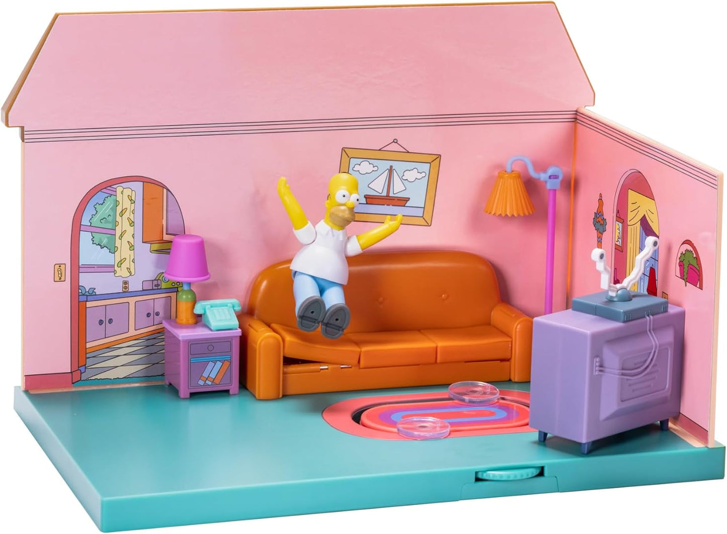 Jakks Pacifics Simpson Diorama Sillon - Los Simpsons