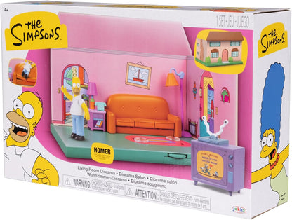 Jakks Pacifics Simpson Diorama Sillon - Los Simpsons