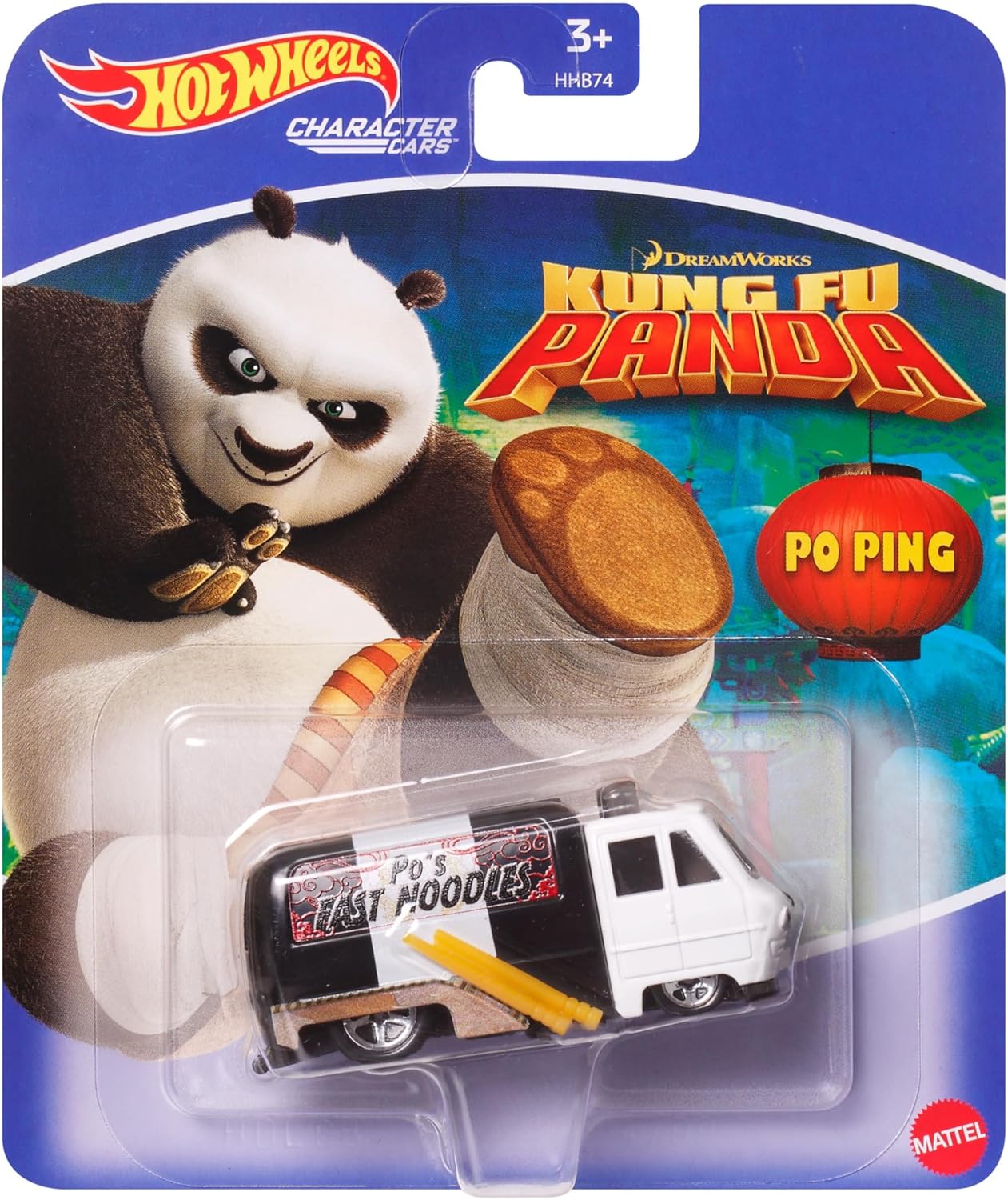 Hotwheels Dream Works Kung fu Panda  1:64