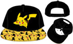 Bioworld Gorra Pikachu Negro